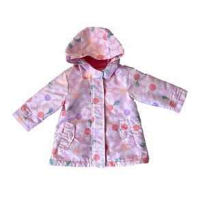 Carter’s Pink Floral Coat Size 12 Months